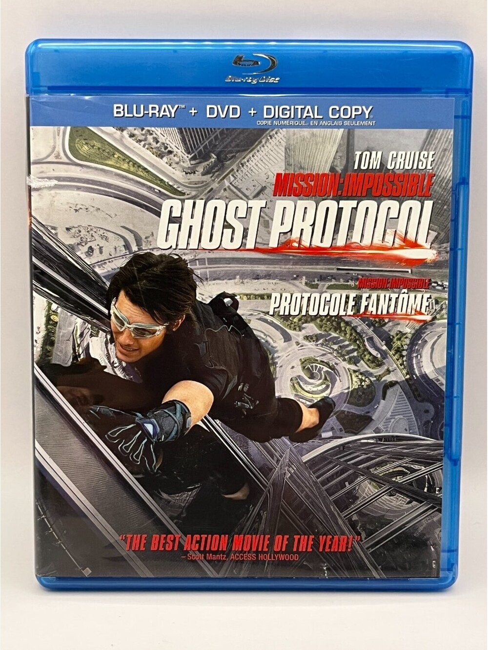 Mission: Impossible Ghost Protocol Blu-ray + DVD Combo Digital Copy